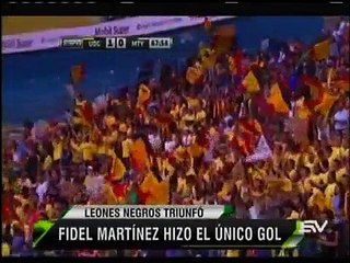 Fidel Martínez marca y protagoniza el "baile de los morenos"
