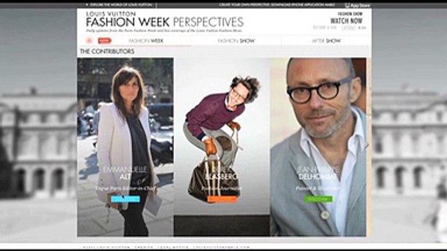 Louis Vuitton - maroquinerie de luxe, Louis Vuitton Perspectives - octobre 2011