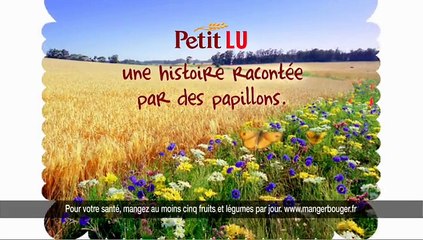 Lu - biscuits Petit Lu, Véritable Petit Beurre - avril 2010 - "Les papillons"