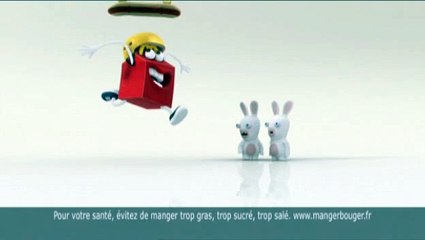 McDonald's - restauration rapide - novembre 2010 - "Happy Meal avec Les Lapins Crétins"