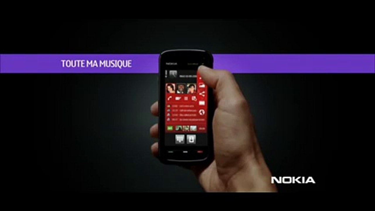Nokia - téléphone Nokia 5800 Xpressmusic - avril 2009 - "Live good"