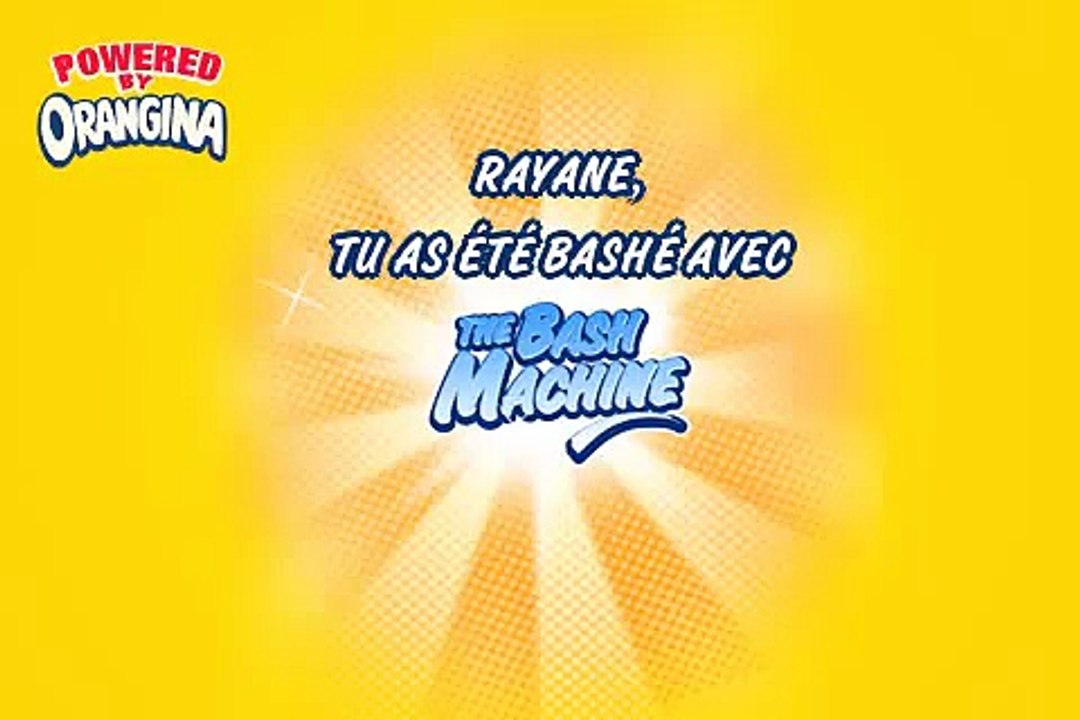 Orangina Schweppes - soda Orangina - juin 2010 - Application Bash machine, Rayane