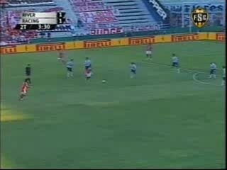 Falcao. Segundo Gol en el River - Racing
