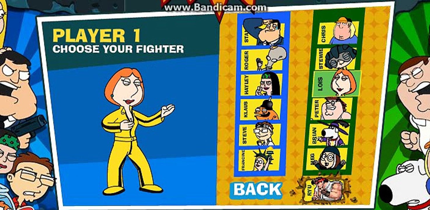 American Dad! vs. Family Guy Kung Fu 2 Battles #1 - Lois Griffin vs. Meg Griffin