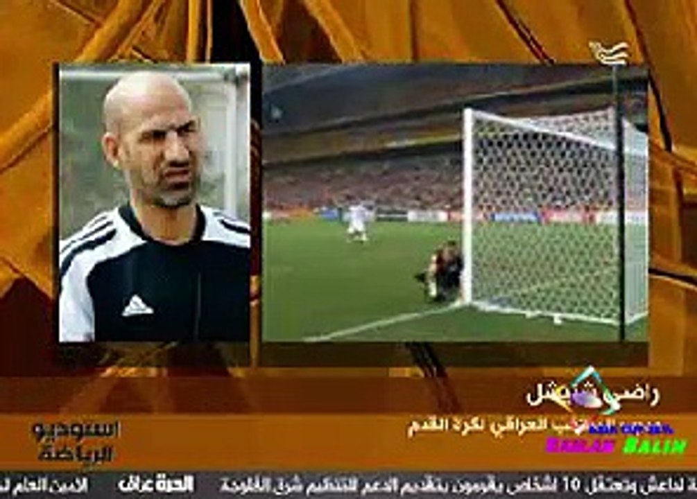 ستوديو الرياضه  برنامج من الحره عراق  13-1-2015