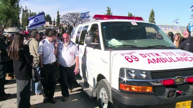 دفن اليهود الاربعة الذين قتلوا في هجوم باريس في اسرائيل