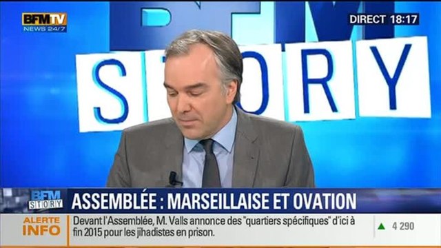 BFM Story: Hommage aux victimes des attentats (1/2): L'Assemblée nationale entonne la Marseillaise - 13/01