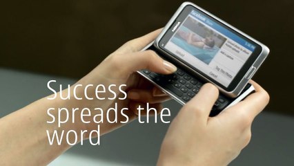 Nokia - téléphone portable Nokia E7 - mars 2011 - "Success is what you make it"