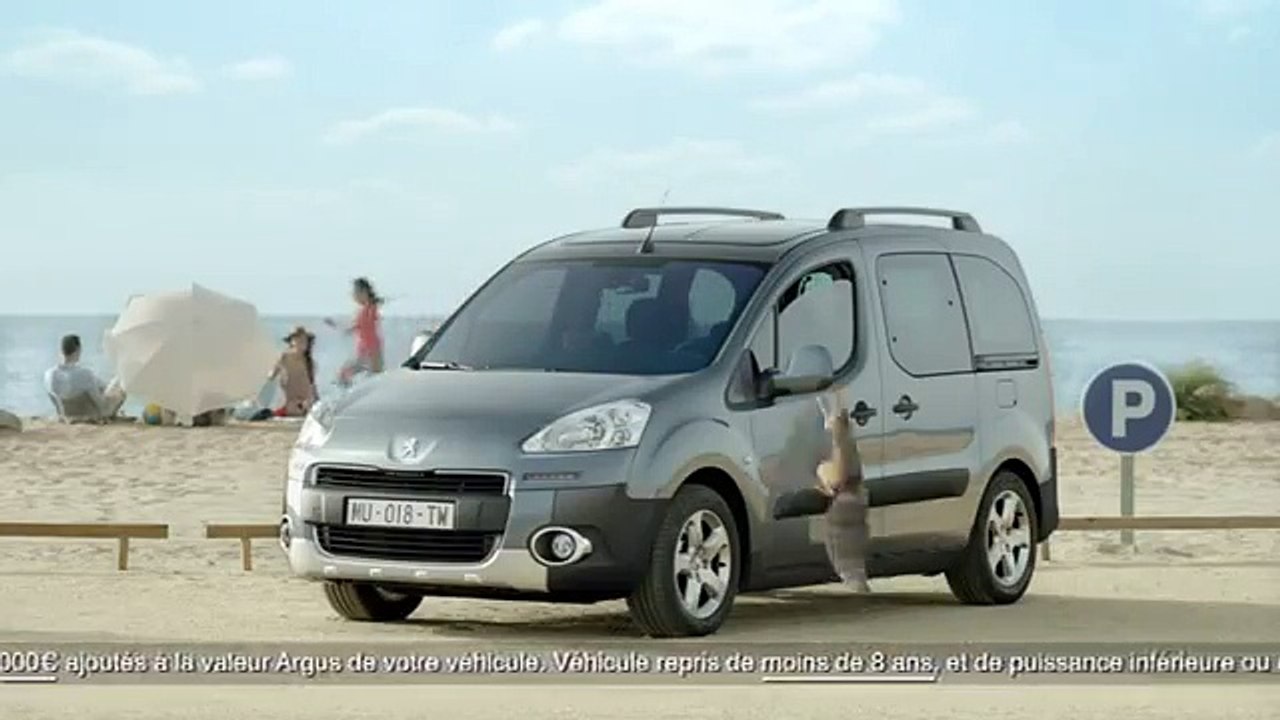 Peugeot - voitures Peugeot Partner Tepee, "Tout pour la tribu, avec Scrat de L'âge de glace" - mai 2012