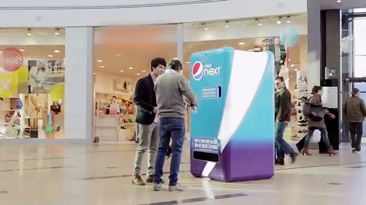 Pepsi (PepsiCo) - soda Pepsi Next, "The Next Machine" - avril 2013