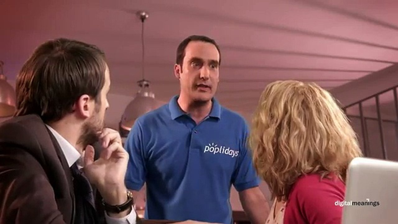 Poplidays - location de vacances Poplidays.com, "La location de vacances garantie par des pros" - février 2013 - 20s