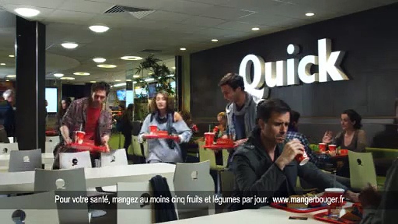 Quick - restauration rapide - décembre 2010 - "Burger Quick au foie gras"