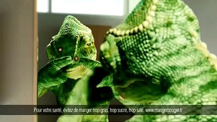 Orangina Schweppes - soda Orangina - avril 2010 - "Parodies", "Caméléon et acné"
