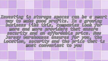 Pick Only The Top New Jersey Warehouses