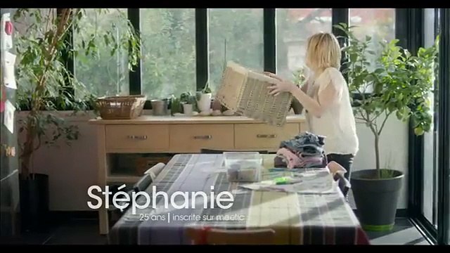 Meetic - site de rencontres Meetic.fr, Real People, Voyez plus grand pour vos rencontres - janvier 2013 - Stéphanie