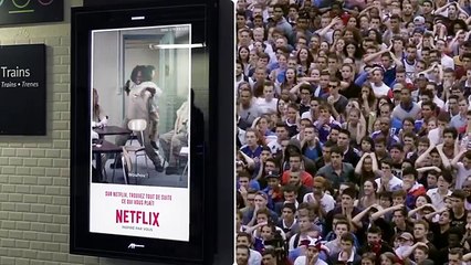 Ogilvy & Mather Paris pour Netflix - service de vidéo à la demande, «Inspiré par vous» - octobre 2014