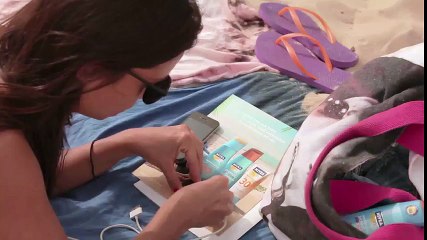 Nivea (Beiersdorf) - crème solaire, "Solar ad charger" - mai 2013