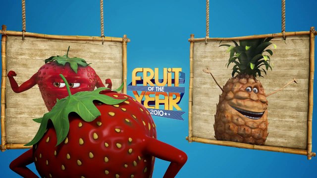 Oasis (Groupe Orangina Schweppes) - boisson aux fruits - octobre 2010 - Finale de Fruit of the Year 2010, Ramon Tafraise vs Alan Anas