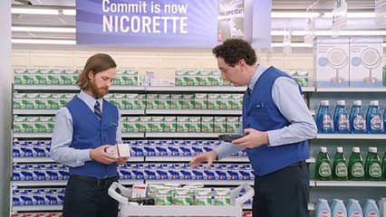 Nicorette - pastilles contre le tabac Nicorette Lozenge - août 2010 - "Name Change"