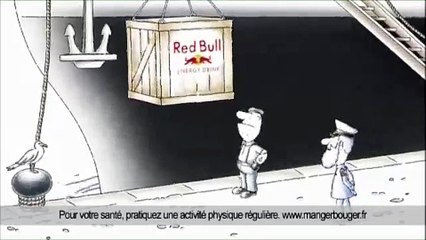 Red Bull - boisson énergisante, "Titanic" - avril 2013