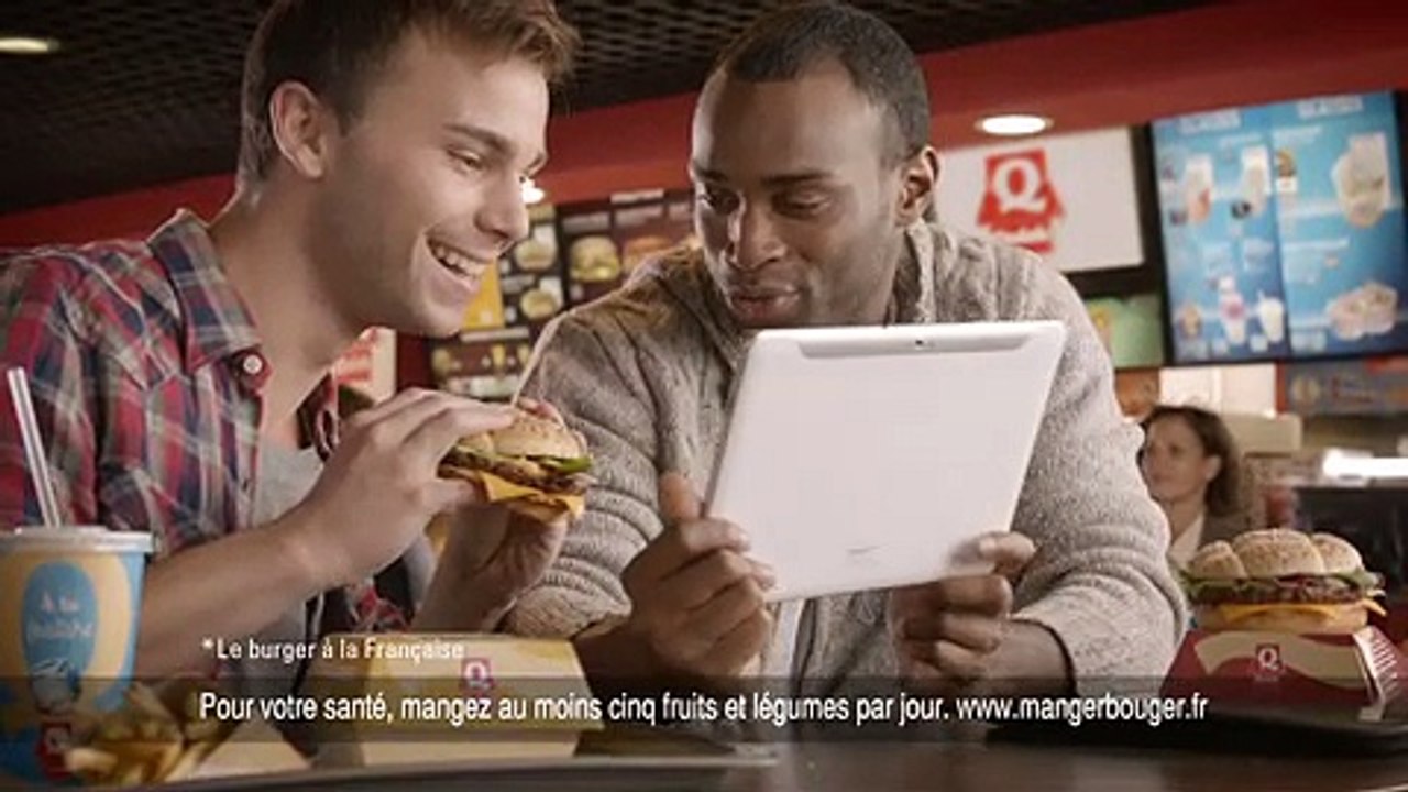 Quick - restauration rapide, "Le French burger, avec Tony Parker" - novembre 2011 - ANCIEN