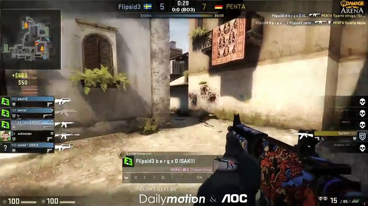 99Damage Arena #4 - Flipsid3 vs. PENTA (de_inferno) Map 1