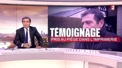 Lilian Lepère, rescapé des frères Kouachi dans l'imprimerie, raconte ses 8 heures terrées dans sa cachette