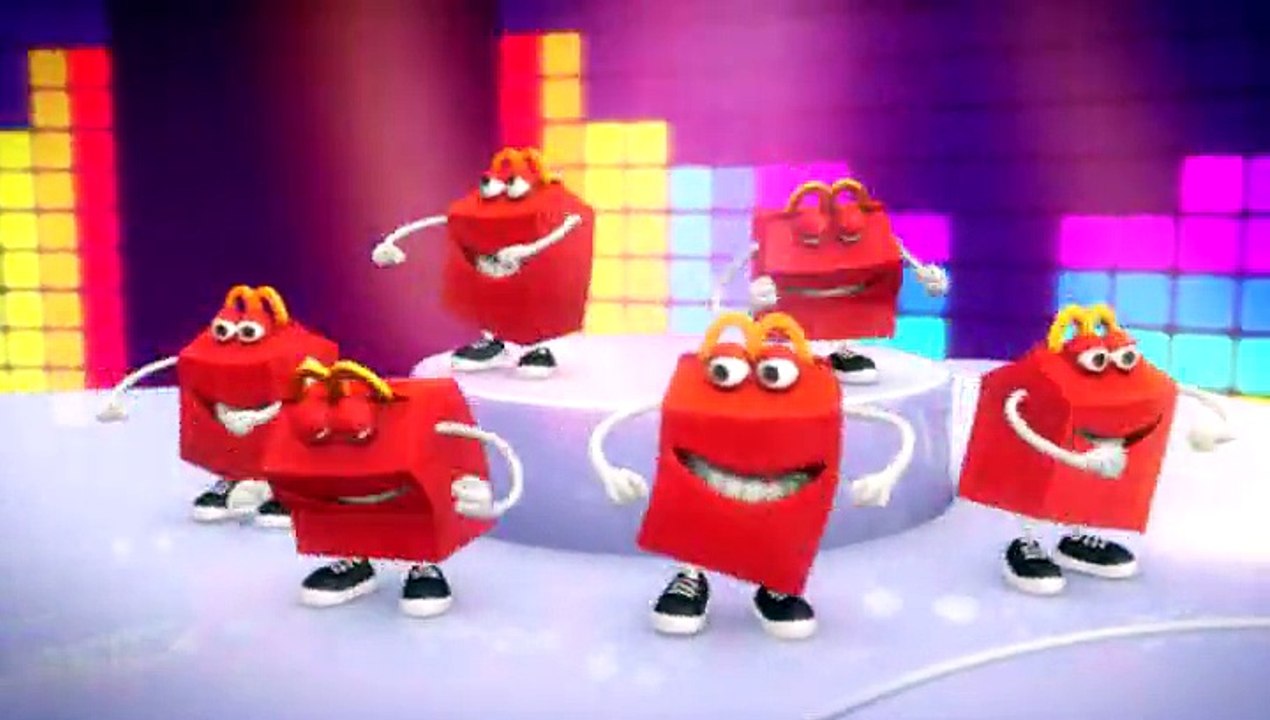 McDonald's - restauration rapide - juin 2009 - "Place à la bonne humeur avec Happy Meal", happy dance