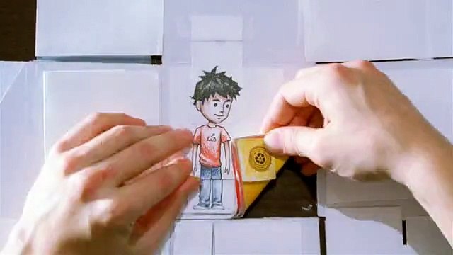 McDonald's - restauration rapide - octobre 2010 - Boîte Happy Meal , pliage, Happy Meal corporate