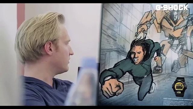 Nosite pour Casio France - montres G-Shock, «Nous sommes uniques et indestructibles, avec Orelsan» - septembre 2014 - making of