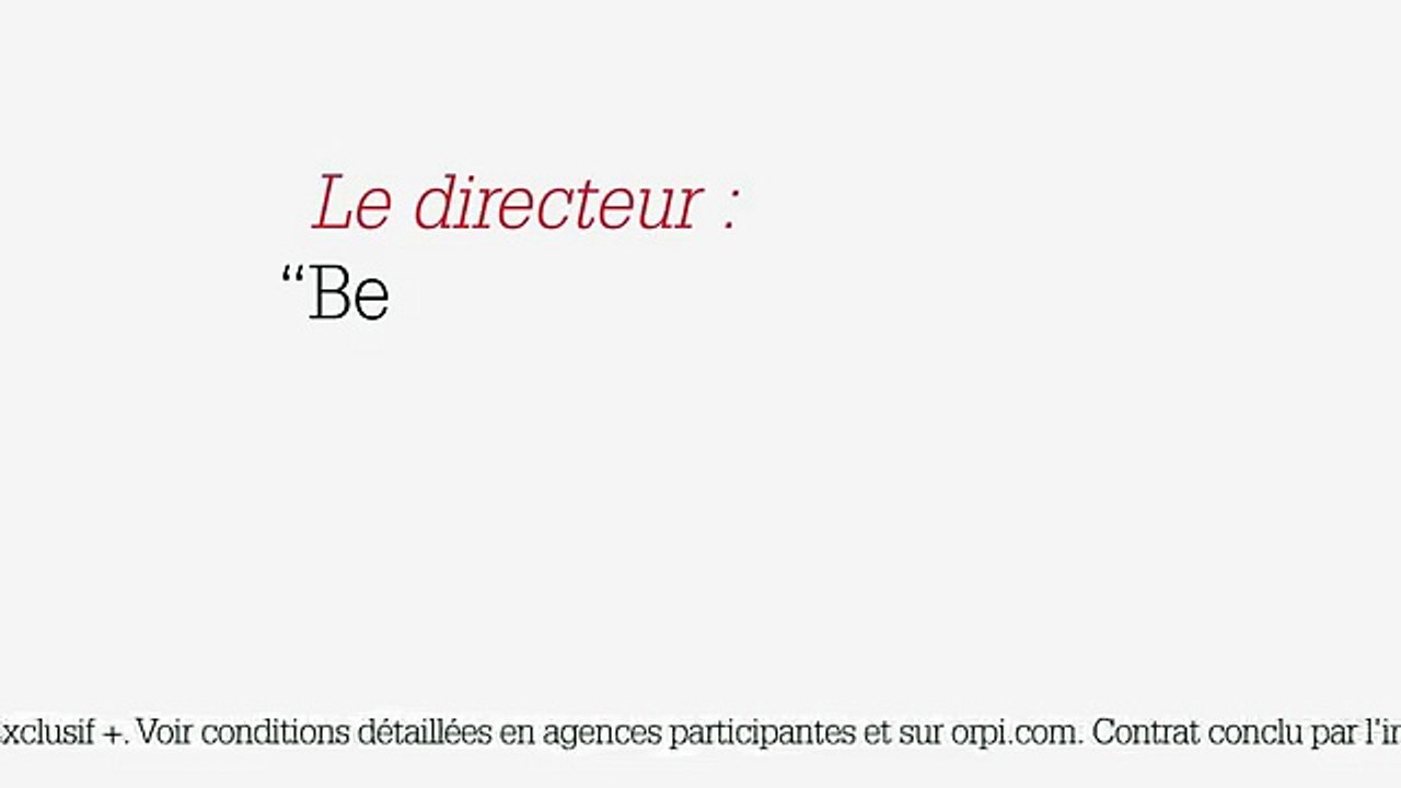 Les Gaulois pour Orpi - agence immobilière, «Orpi dit : engagements réussite» - septembre 2014 - petit studio licenciement