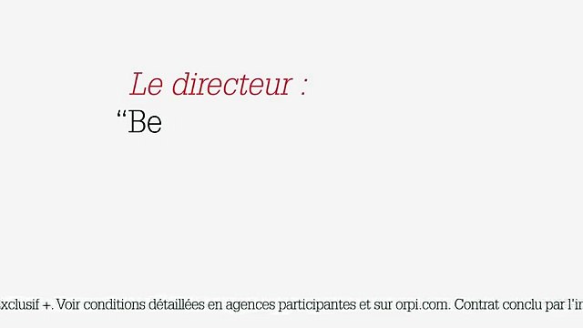 Les Gaulois pour Orpi - agence immobilière, «Orpi dit : engagements réussite» - septembre 2014 - petit studio licenciement