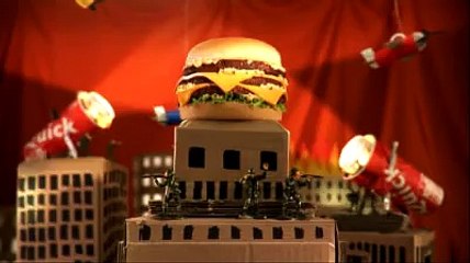 Quick - hamburger Koloss Giant - février 2009 - "Nous, c'est le goût"