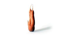 Marcel pour Intermarché - supermarchés, «Les Fruits et légumes moches reviennent» - octobre 2014 - carotte démotivée
