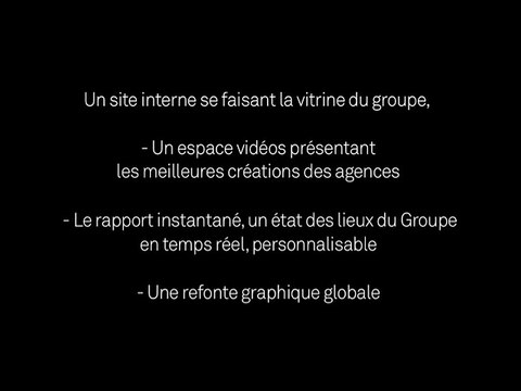 Publicis Groupe - agence de communication - 2010 - Le nouveau site de Publicis Groupe