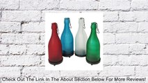 TF Frosted Glass Hanging Wine Bottle Candle Holder Review