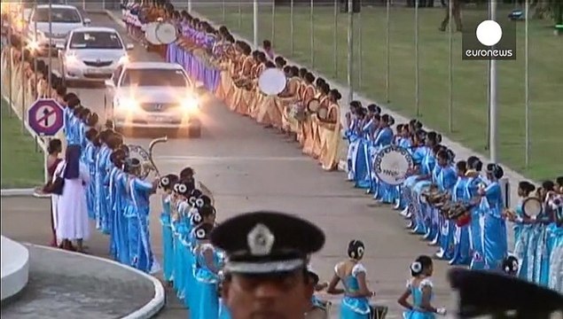 Папа Римский Франциск прибыл на Шри-Ланку