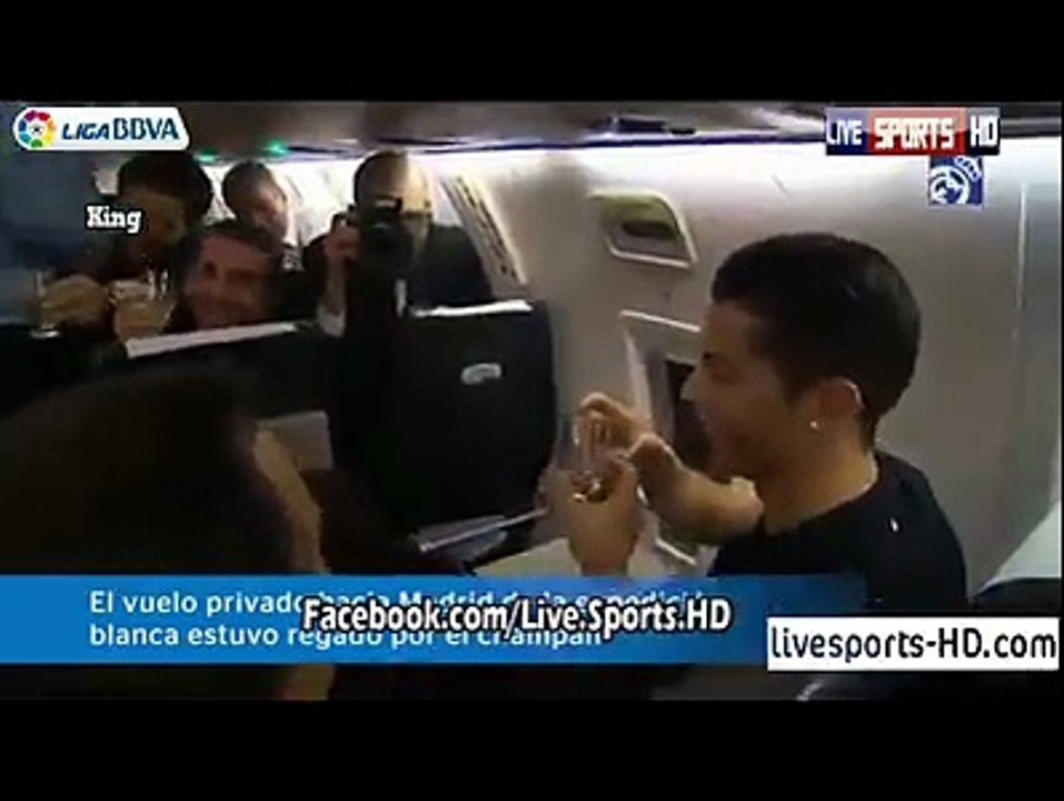 LOL! Real Madrid players imitate Cristiano Ronaldo