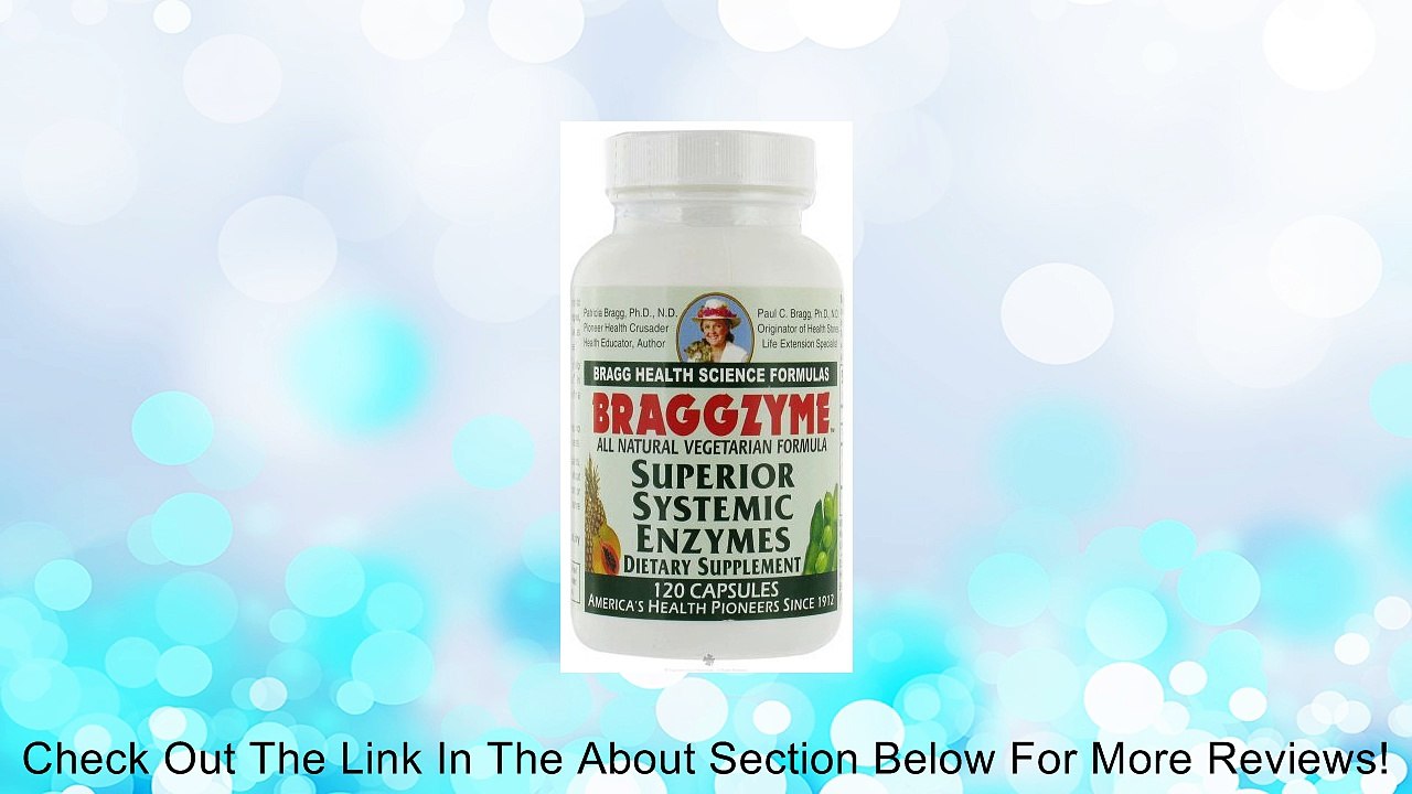 Bragg - Braggzyme, 120 veggie caps Review