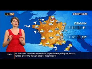 2015 01 13 - FANNY AGOSTINI - BFM TV - LA METEO