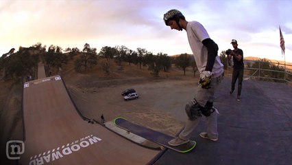 Finally! Mega Ramp Snowboard & Skateboard In One!