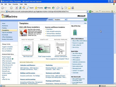 Ms Excel 2003 Training- Templates (Part 33)