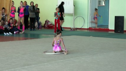 Горелик Эллина, 2007г.р., обруч. Турнир городов России "Волжская красавица"