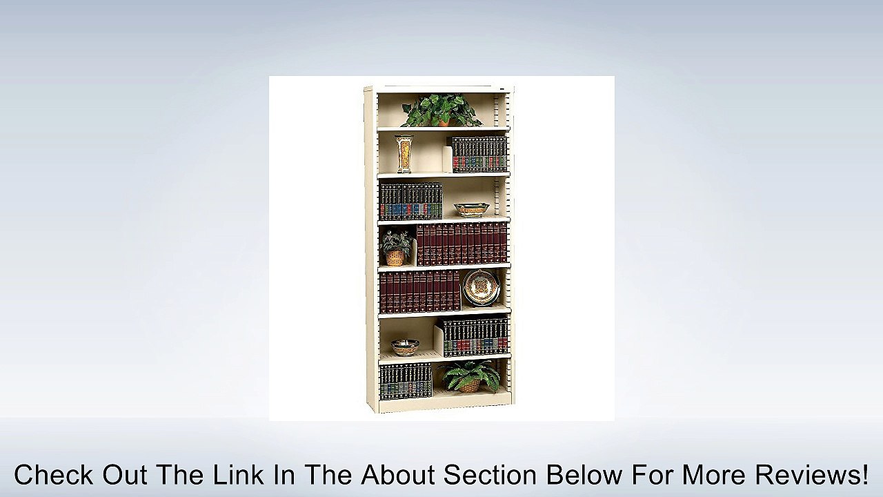 TENNSCO Unassembled Bookcase - 38x12x84" - Putty Review
