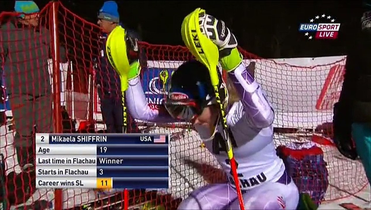 Mikaela Shiffrin • Flachau Slalom 3rd place • 13.01.15