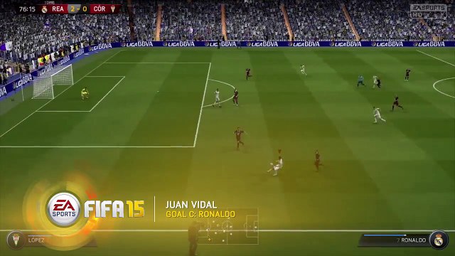 Que seleção de golaços no Fifa 15! Tem Messi, CR, Di Maria, Robben e muito mais