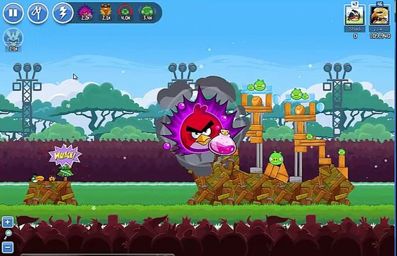 Angry Birds Friends Tournament Week 139 Level 2 | power up HighScore ( 112.090 k )