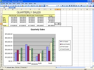 Ms Excel 2003 Training- Printing Charts (Part 41)