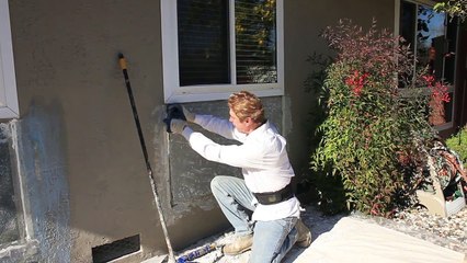 Knowledge of stucco materials some may say with trade secrets too