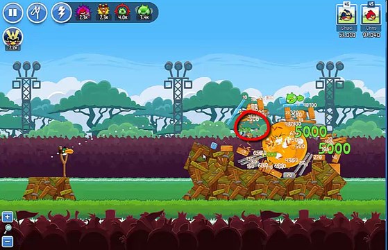 Angry Birds Friends Tournament Week 139 Level 2 | no power HighScore ( 96.420 k )